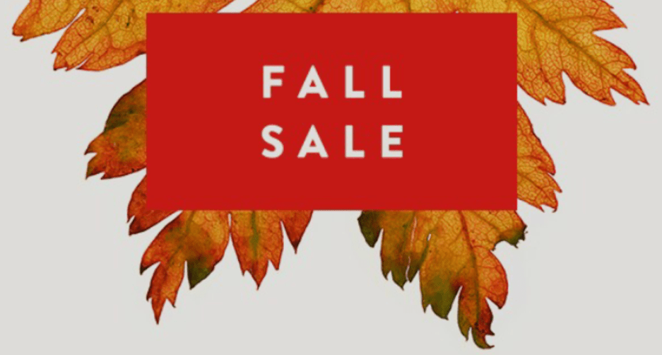 Fall Sales